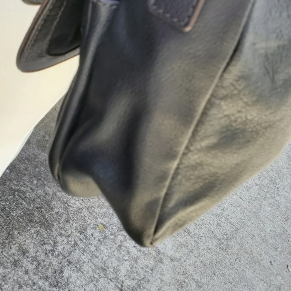 Fossil.Black Pebbled leather xbody shoulder‎ bag - Picture 15 of 16